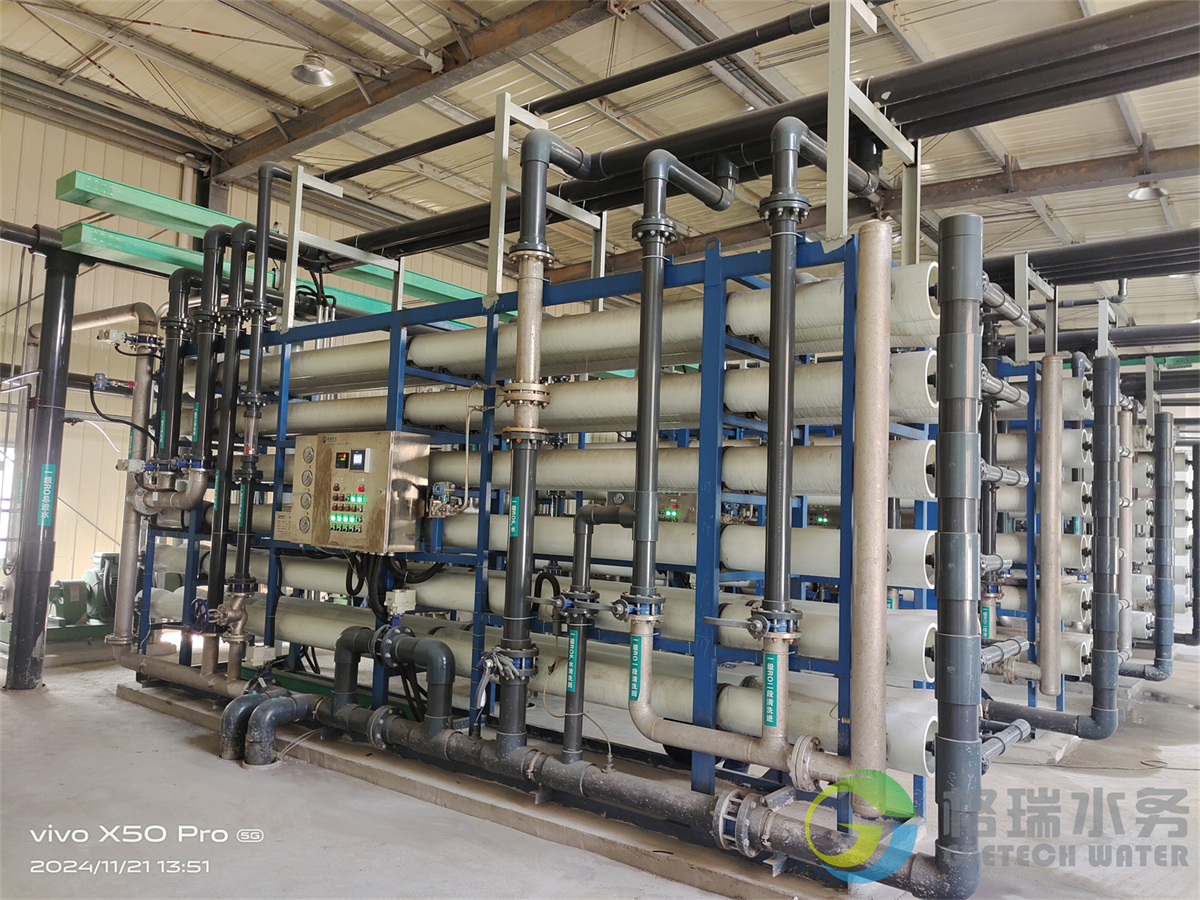 山东某钢铁集团2*75T/H除盐水站工程