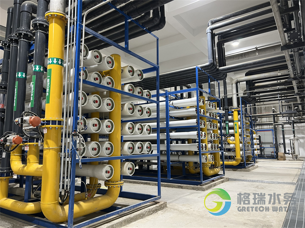 样板工程-化工企业2*150t/h大型除盐水项目进入调试阶段